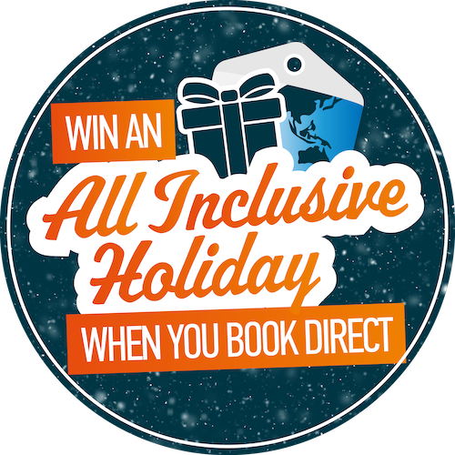 Win an All Inclusive Holiday when you Book Direct