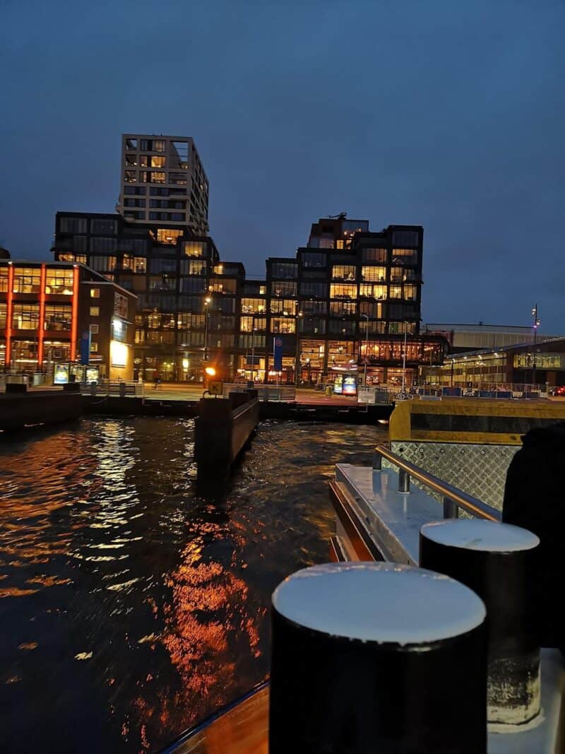 Ferry ride to NDSM, Netherlands