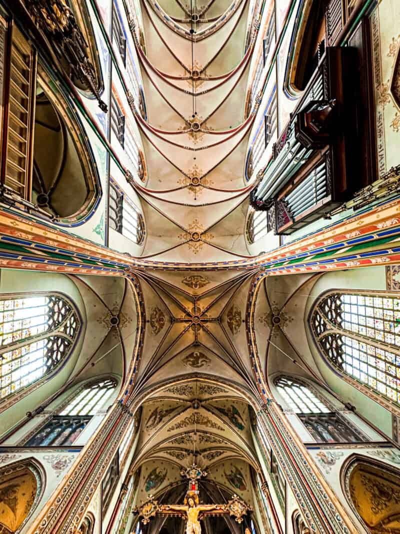 Oude Lutherse Kerk ( Old Lutheran Church) ceiling