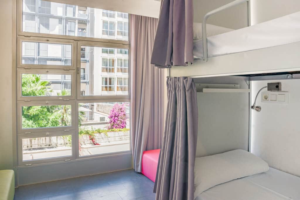 St Christopher’s Barcelona Female-Only Dorm Room