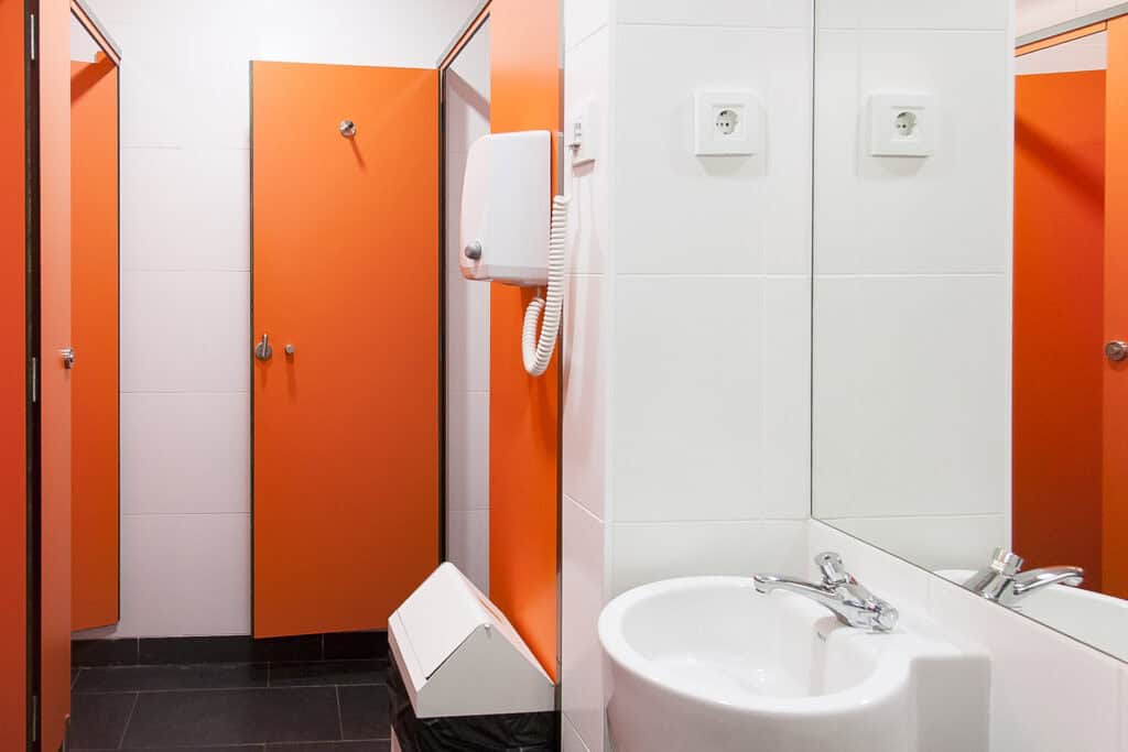 St Christopher’s Barcelona Shared Bathroom
