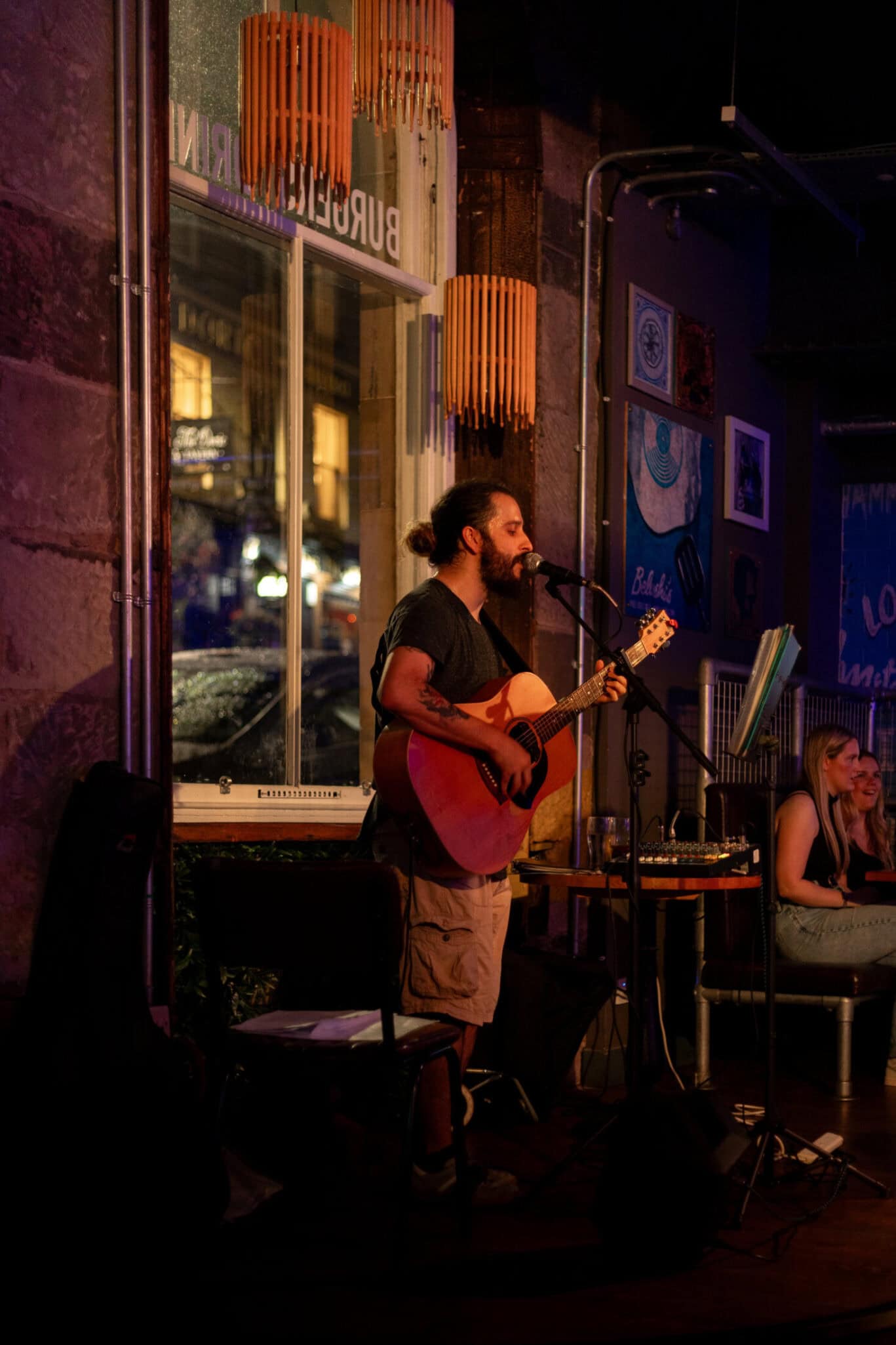 Live Music Performance at St Christopher’s Edinburgh Hostel.