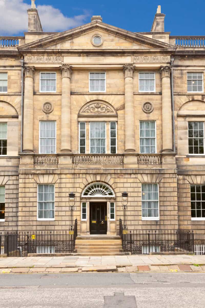 Historic Buildings of Edinburgh – Georgian House, Scotland, United Kingdom.