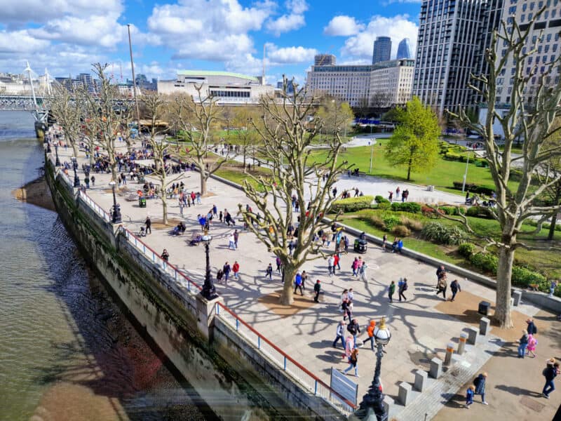 View to London