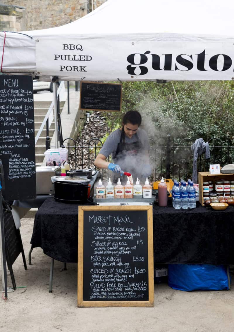 Market in Stockbridge, Edinburgh