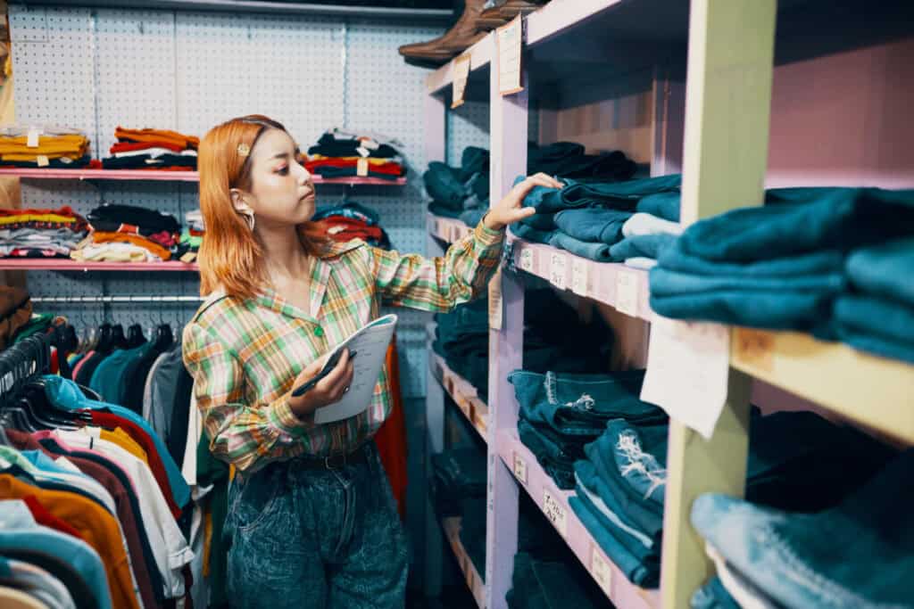 Vintage shopping